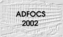 Homepage ADFOCS 2001